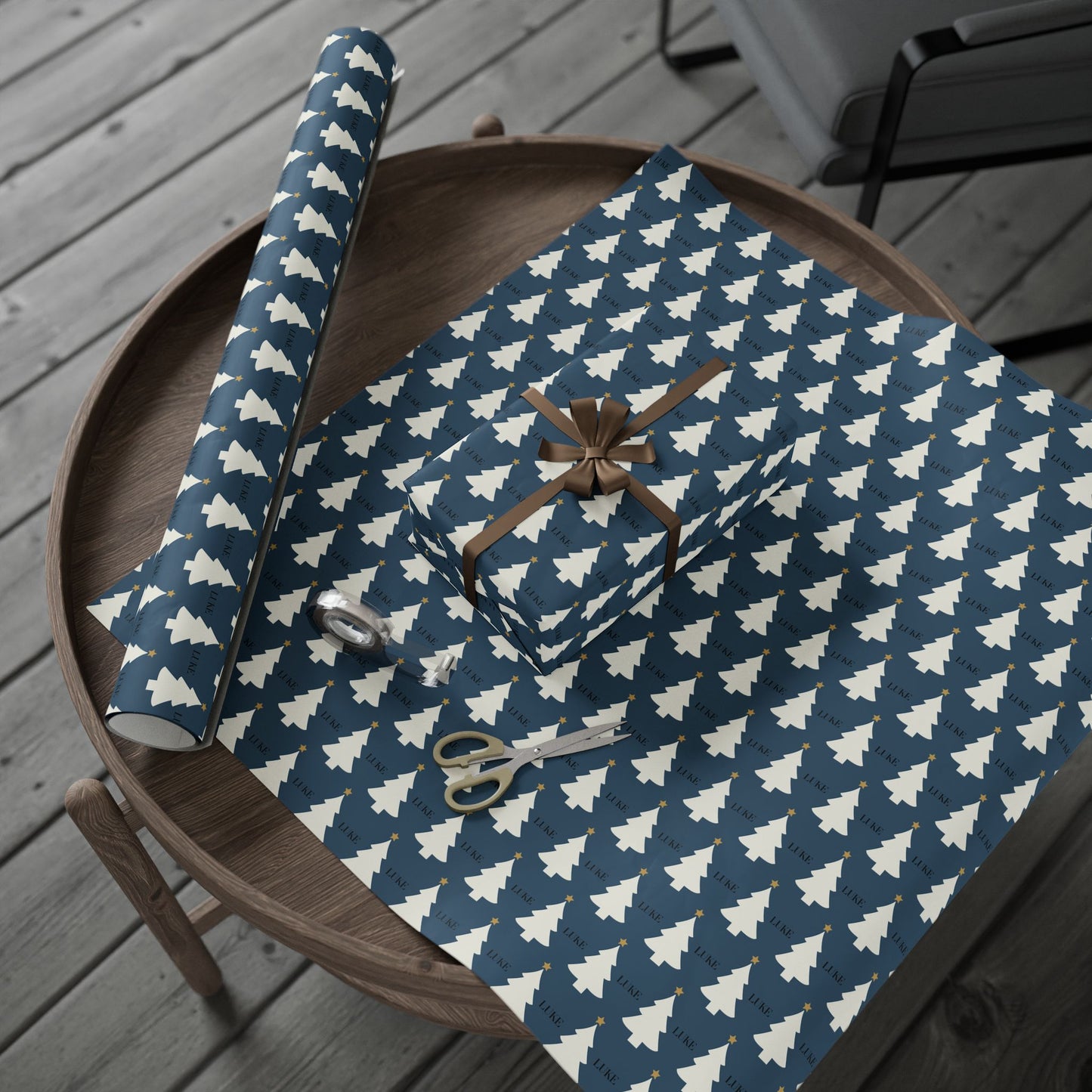 Christmas Wrapping Papers Personalized
