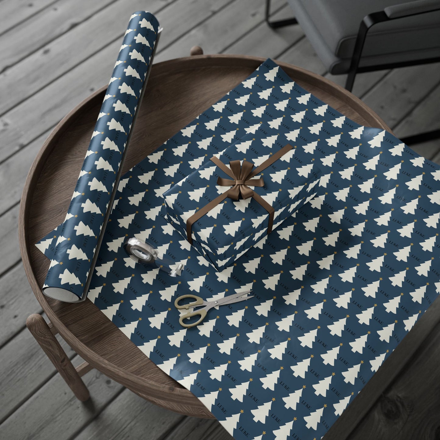 Christmas Wrapping Papers Personalized