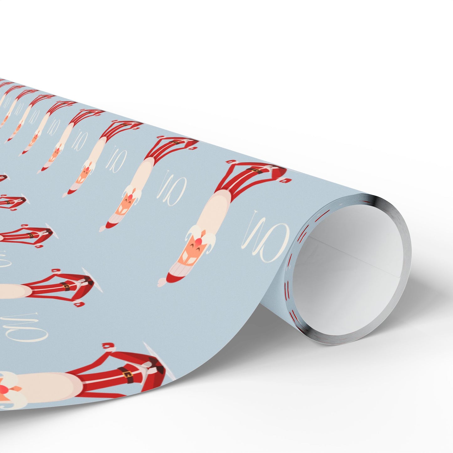 Holiday Zen Santa Wrapping Papers