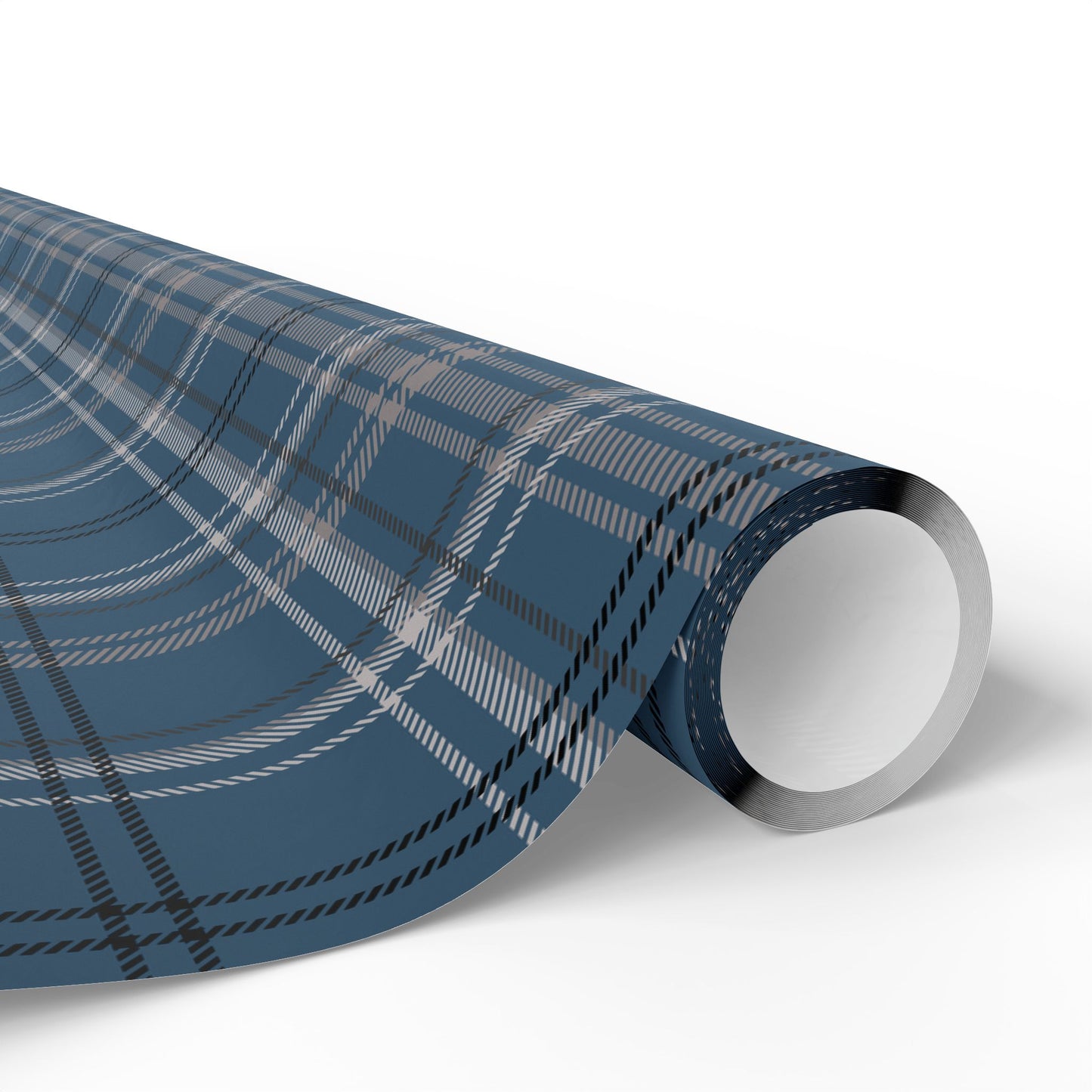 Wrapping Papers - Navy Plaid