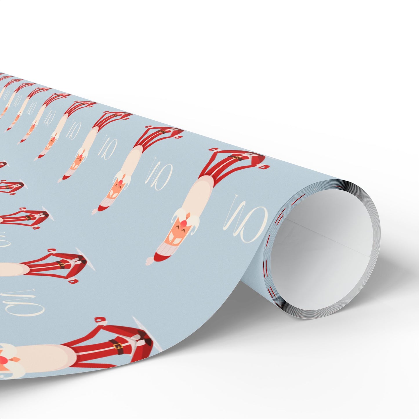 Holiday Zen Santa Wrapping Papers