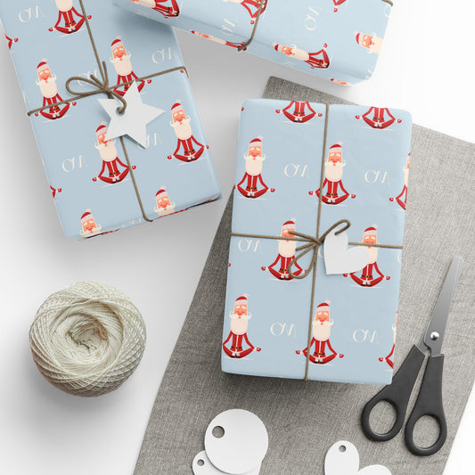 Holiday Zen Santa Wrapping Papers